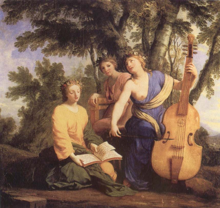Melpomene Erato and Polyhmia